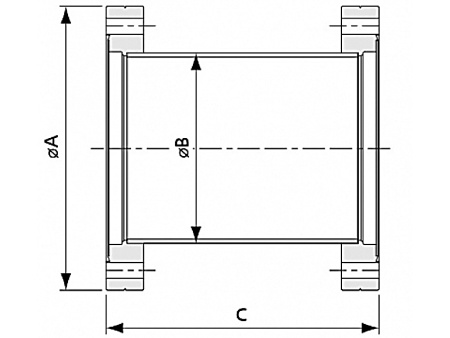 Патрубок (ниппель) CF150